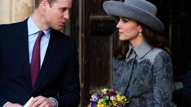 Prinz William und Prinzessin Kate bei einer Veranstaltung.