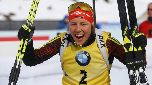Laura Dahlmeier sorgte für das nächste deutsche Gold.