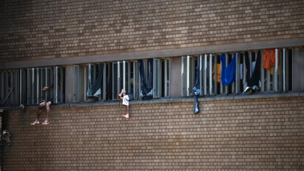 SAFRICA-JUSTICE-CRIME-PRISON Das Gefängnis in Pretoria, das heute den Namen Kgosi Mampuru II.