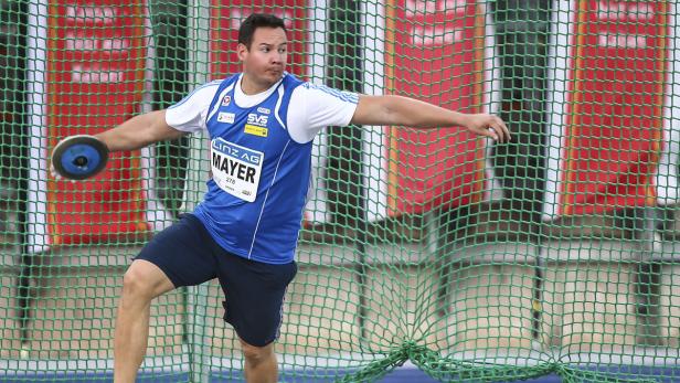 LEICHTATHLETIK GUGL GAMES: MAYER (AUT) Gerhard Mayer