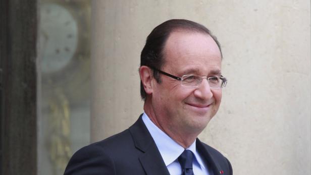 Ein Porträt von François Hollande, dem ehemaligen Präsidenten Frankreichs.