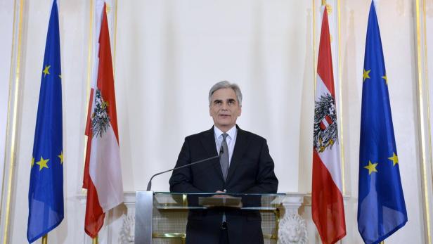 "Heute ist der Tag der Trauer." - Bundeskanzler Werner Faymann (SPÖ) zu den Brüsseler Terroranschlägen am Dienstag.