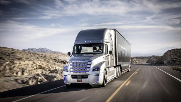Selbstfahrender Truck debütierte auf US-Highway