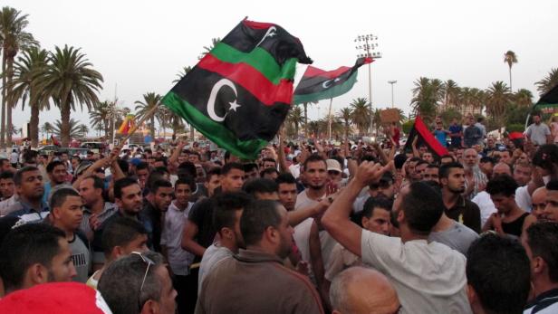 Proteste in Tripolis