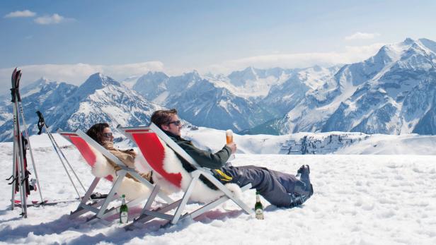 Ist es am Berg so richtig gemütlich, kommen auch jene, die weniger sportlich sind.