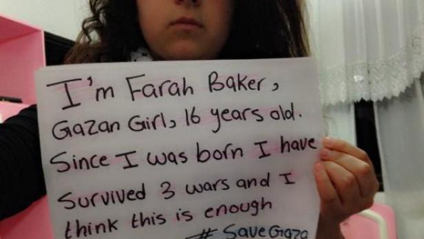 16-Jährige twittert vom Gaza-Krieg: "Ich könnte heute sterben":