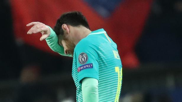 Messi und Kollegen müssen sich wohl aus der Champions League verabschieden.