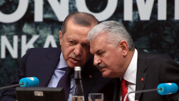 Recep Tayyip Erdogan und Binali Yildirim