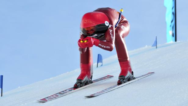 ANDORRA SPEED SKIING Ivan Origone (Bild aus dem Vorjahr) in Aktion.