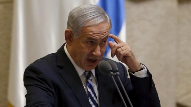 Premier Netanyahu führte seine neue Koalition zusammen.