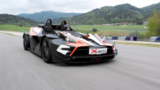 KTM X-Bow R: Einmal X, ganz scharf