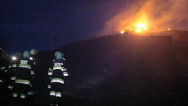 Schutzhütte &quot;Hannover&quot; abgebrannt