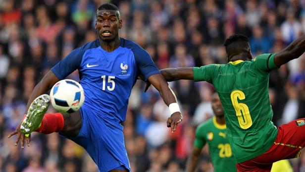 Frankreich testete in Nantes gegen Kamerun.