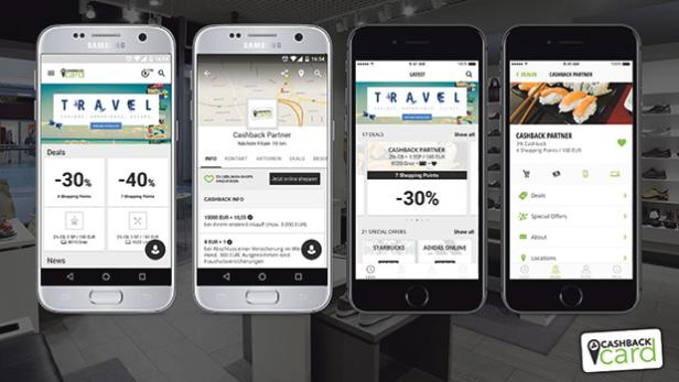 Digital vernetzt mit der neuen Cashback App