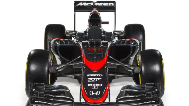Der McLaren-Honda erstrahlt in neuer Lackierung