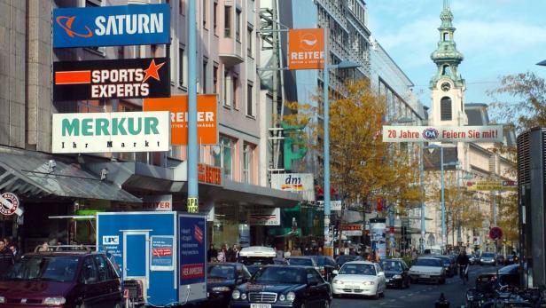 Wien: Mariahilfer Straße stundenlang gesperrt
