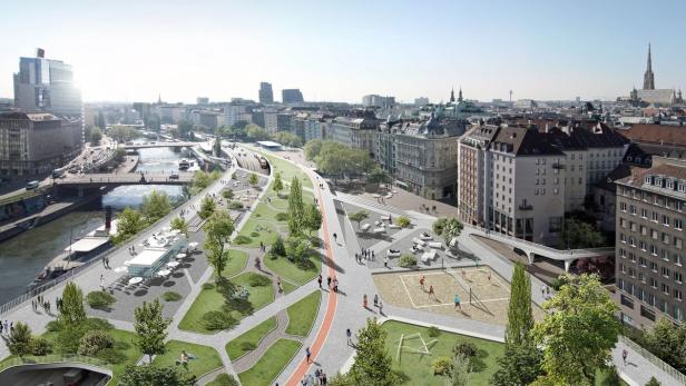 Der Autoverkehr soll künftig unter dem Schwedenplatz verschwinden.