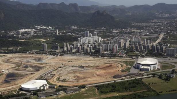 Auf der Rennstrecke Jacarepaguá bei Rio fuhr schon die Formel 1 - hier soll der Olympia-Park entstehen.
