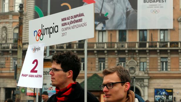 No Olympia: Budapest könnte seine Kandidatur noch zurückziehen.