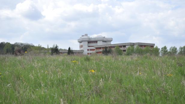 Auf der grünen Wiese neben dem jetzigen Oberwarter Spital soll ab 2021 der Neubau stehen