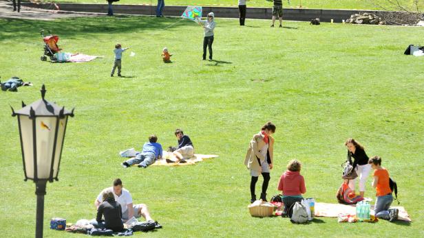 April bringt Vorgeschmack auf den Sommer