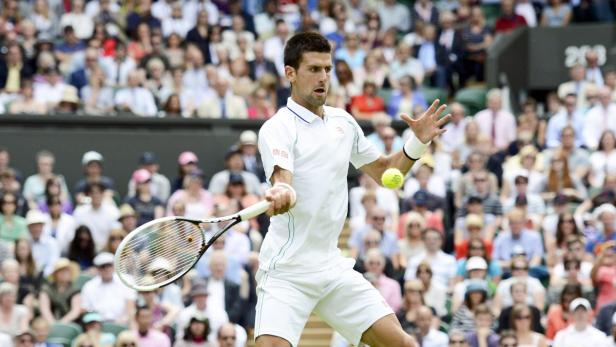 Wimbledon: Lockerer Auftakt für Djokovic