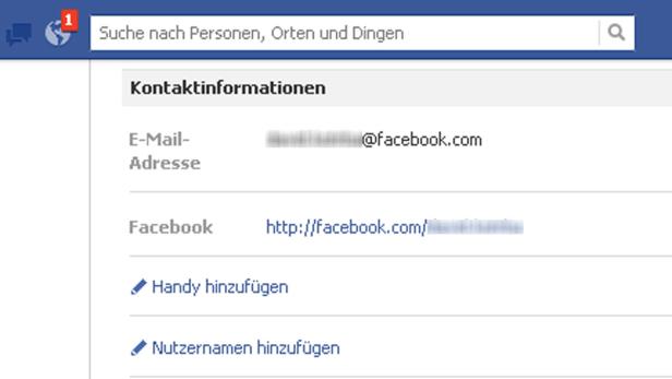 Facebook ersetzt E-Mail-Kontaktdaten