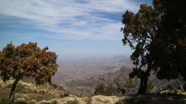 Das Simien-Gebirge in Äthiopien.