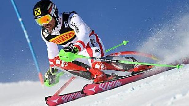 Hirscher vor Feller im WM-Slalom von St. Moritz