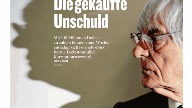 Ein Porträt von Bernie Ecclestone, dem ehemaligen Formel-1-Boss.