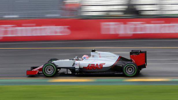 Im Vorwärtsgang: Haas-Pilot Romain Grosjean
