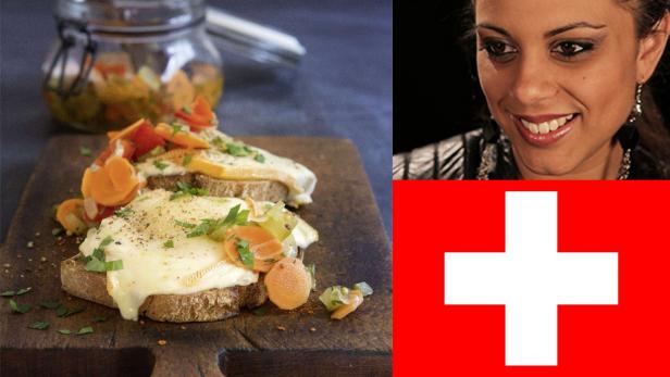 Schweizer Raclette-Brot Raffinierter als es aussieht: Der kulinarische Beitrag der Eidgenossen.