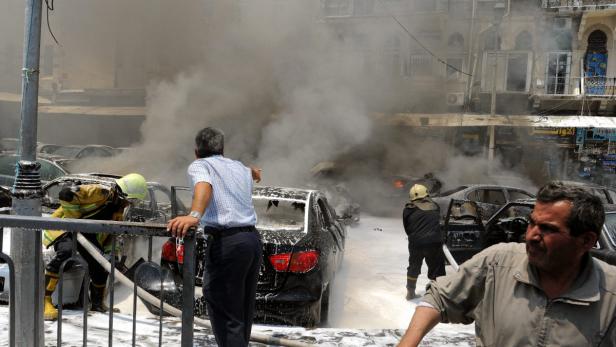 Syrien: "Terroranschlag" in Damaskus
