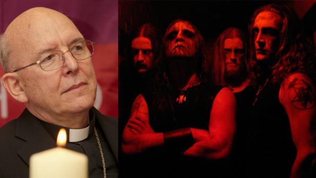 Bischof Küng betet für Metal-Festival-Fans