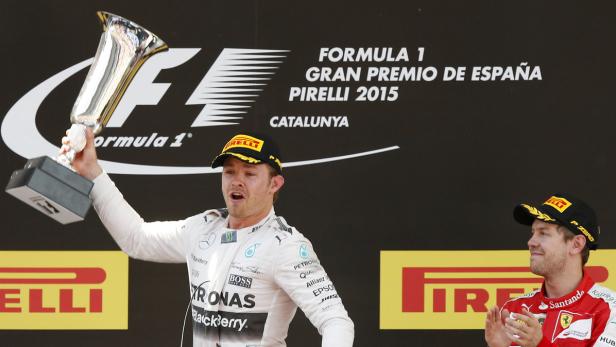 Nico Rosberg wurde von der Presse für seinen Sieg in Barcelona gefeiert.