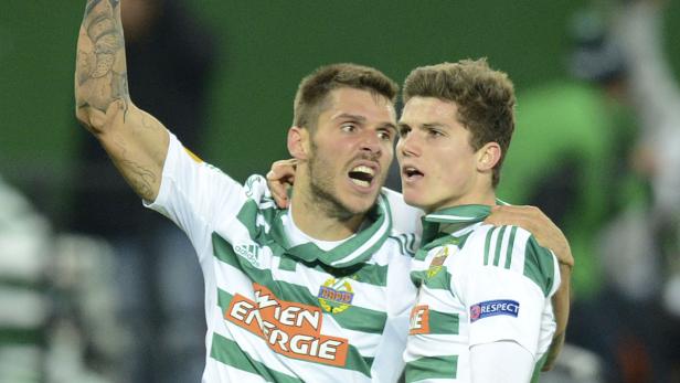 FUSSBALL EUROPA LEAGUE: SK RAPID WIEN - DYNAMO KIE