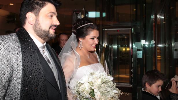 Hochzeit von Anna Netrebko und Yusif Eyvazov 2015.