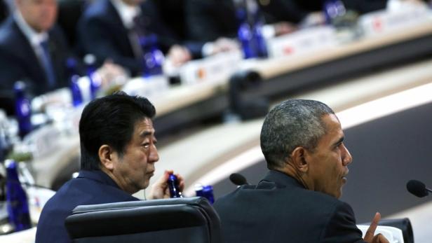 Barack Obama beim Nuclear Security Summit in Washington
