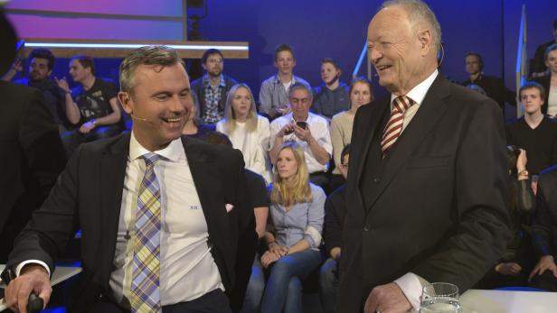 Etappensieg für einen Blauen: FPÖ-Mann Norbert Hofer (links).