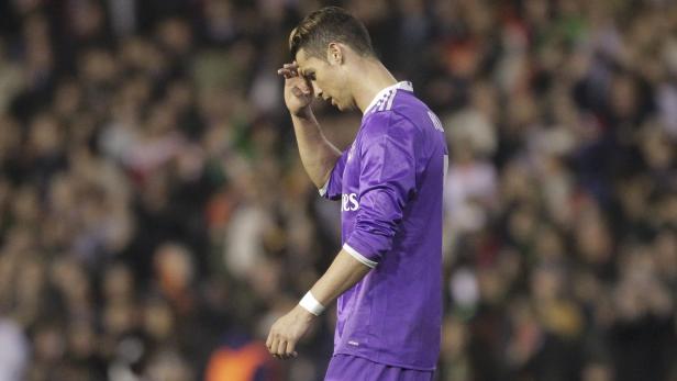 Auch Ronaldos Treffer verhinderte die Niederlage nicht.