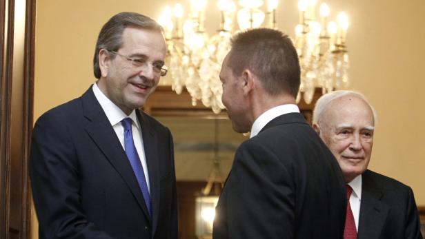 Gläubiger in Athen: Samaras will Auflagen lockern