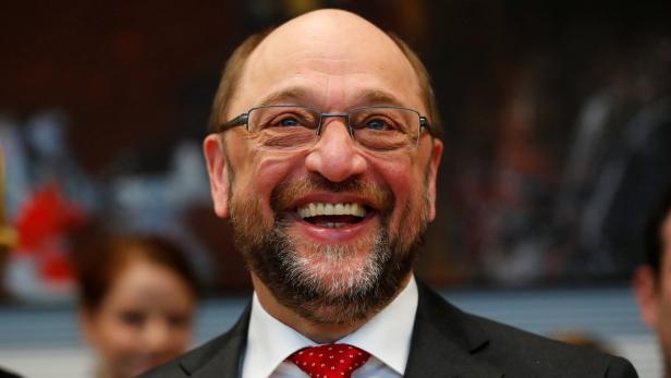 Martin Schulz, SPD-Spitzenkandidat, hat derzeit gut lachen.
