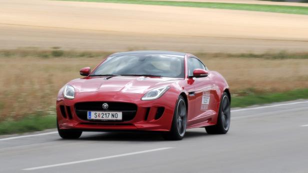 Das neue Jaguar F-Type Coupé im ersten Test