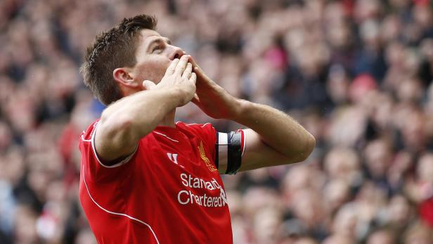 Steven Gerrard spielt seit seiner Jugend für den Liverpool FC.