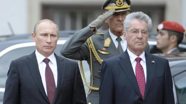 2014 war Heinz Fischer das letzte Mal in Moskau.