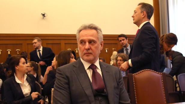 Der ukrainische Geschäftsmann Firtasch vor Gericht