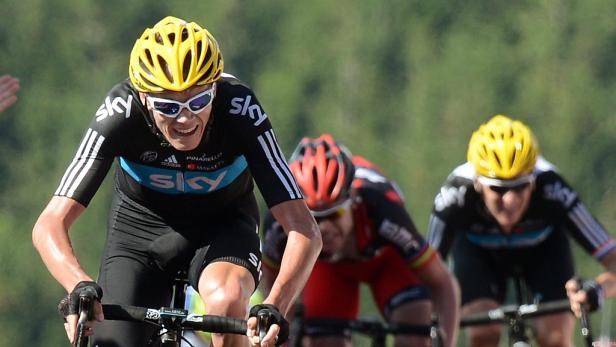 Tour-Coup für Sky: Wiggins Gelb, Etappe an Froome