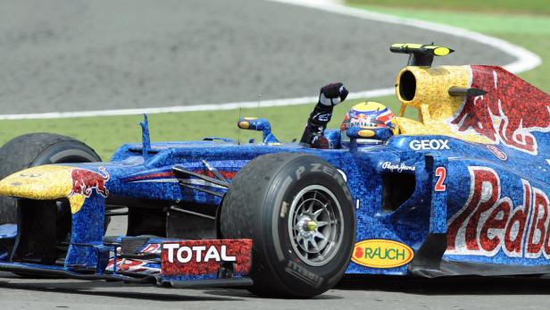 Webber gewinnt in Silverstone