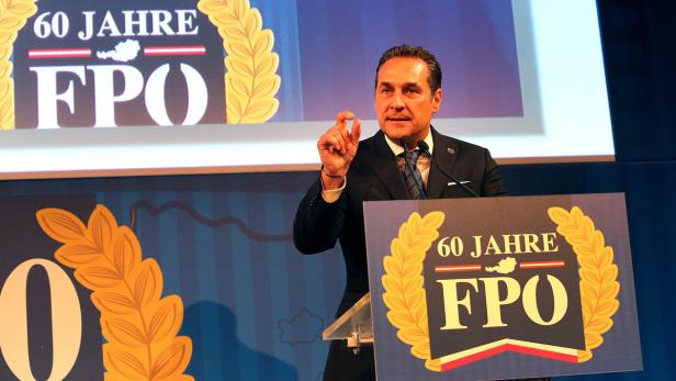 Versöhnlich und mild gab sich Strache beim 60er Festakt der FPÖ