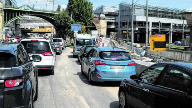 Jetzt wird die Südeinfahrt zum Nadelöhr